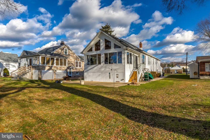 AMAZING WATERFRONT HOME ON BIG LOT IN BOWLEYS QUARTERS.  HUGE ADDITION FACING WATER WITH 2 STORY CEILINGS.  AMPLE PARKING WITH DETACHED 2 CAR GARAGE PLUS DRIVEWAY.   WELL MAINTAINED HOME WITH GREAT BONES.  WATER PROOFING IN BASEMENT.  TONS OF WINDOWS IN NEWER ADDITION.  PLUMBING FOR 2ND FULL BATHROOM ON MAIN LEVEL.  WHOLE HOUSE GENERATOR CONVEYS.  BUBBLER ON PIER TO ENSURE NO FREEZING. PERFECT FOR SOMEONE WHO WANTS A HOME OFFICE!