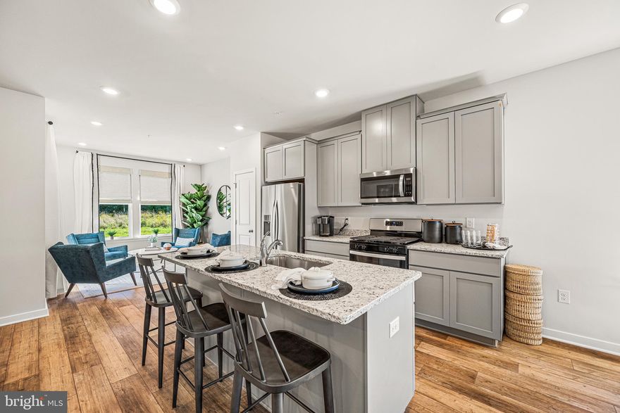 Just listed, the Chase Model Home at Brookside Court! Move-in ready now! This three-story townhome features 3 bedrooms, 2 full bathrooms, 2 half bathrooms, and ample square footage of beautifully designed space. The open-concept second floor provides a spacious layout where the kitchen, dining, and Great Room seamlessly connect, perfect for family gatherings and entertaining. The lower-level flex room offers additional space to meet your family’s needs, whether for a home office, playroom, or gym! Located in the Upper Saucon area, known for its excellent school district and proximity to key attractions like The Promenade at Saucon Valley and St. Luke’s Hospital. You’ll also enjoy easy access to major highways like I-78 and Route 309, making commutes to nearby cities like Allentown and Bethlehem convenient. If you're looking for a stunning home that balances style, functionality, and community living, now is the perfect time to schedule an appointment to view this home and see firsthand why it’s a great choice!