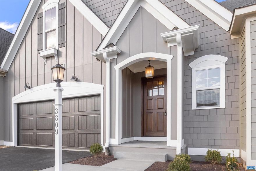 Move In Ready!   *Actual Photos Shown*  This Afton Villa has everything you need for easy, main-level living. The open layout features a bright and spacious Great Room, a private owner?s suite, and a welcoming Kitchen and Dining area?perfect for everyday life and entertaining. There?s also a handy Pocket Study and a Screened Porch that backs to trees, giving you peaceful views and extra privacy.    Upstairs, you?ll find two more bedrooms, a full bath, and a cozy loft space?great for guests, hobbies, or just hanging out. The fully-finished walkout basement adds even more spaces such as: an expansive Rec Room, a fourth bedroom, full bath, even a fifth bedroom! Plenty of space for everyone to spread out and feel at home.   Enjoy our thoughtfully included features, 2x6 exterior walls, custom Mahogany front doors and so much more. (Photos of actual home),Maple Cabinets,Painted Cabinets,Quartz Counter,Wood Cabinets,Fireplace in Great Room