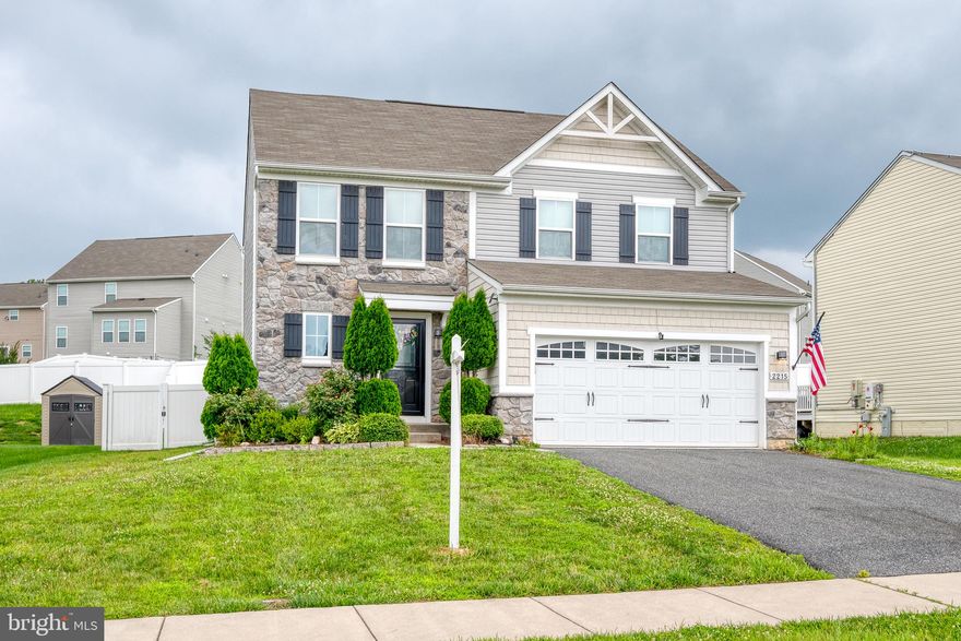 BRAND NEW UPGRADED CARPET ALL BR'S, STAIRS, AND HALLWAY2ND LEVEL, Enjoy your summer in this comfortable, energy-efficient home. Three large bedrooms and convenient laundry room on 2nd level, Hardwood entire main level and freshly painted, Fully Finished lower level with Full Bath, Rec Room, and room for an additional Bedroom. Sitting Room off Kitchen with slider to rear paver patio. 2 Car Garage has an epoxy finished floor. One-Year Cinch/HMS Warranty included!