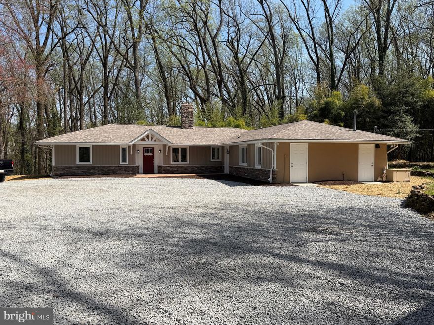 Come see this Beautiful One Level, Open floor plan, 3 bedroom, 2 bath home on almost a 1.9 Acre Lot. DIRECT PRIVATE ACCESS TO THE B&A TRAIL!!! SEVERNA PARK SCHOOLS!!!,  Recessed Lighting throughout, Granite Countertops, Tiled backsplash, Luxury Vinyl Plank Flooring, Casement Windows, Large Primary Suite with Private Entryway, Large walk-in closet, Soaking Tub, Ceiling Fans throughout. Stainless Steel Appliances,  Stainless Farm Sink, Gas Range, Washer and Dryer, Laundry Room, Large Kitchen with Island Seating, Living Room with Gas Fireplace, Sunroom, New Carpet in Bedrooms.  New Architectural Roofing Shingles replaced in 2020