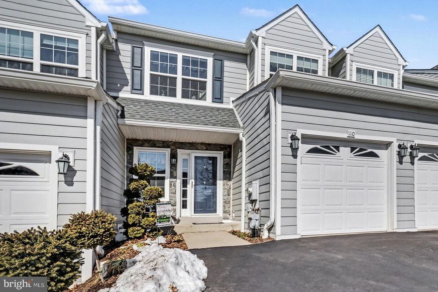 Here’s your chance to own a stunning 4 Bed / 2.5 Bath townhome in the highly sought-after Oakwood at Plymouth community within Colonial School District!  Enter into the greeting area with a coat closet and a tastefully decorated half bath accented with classic wainscoting.  The sizable living room showcases recessed lighting and beautiful Brazilian cherry wide-plank hardwood floors which extend into the greeting area.  A double-sided gas fireplace acts as a visual center-piece - providing a warm, shared ambiance to both the living and dining rooms.  The dining area has chair railing and an elegant chandelier, with sliding glass doors that open to a private back deck - perfect for your outdoor dining and seasonal entertaining needs.  The dining area opens into the kitchen, which features an island with seating, loads of 42-inch maple cabinetry, custom pull-out shelving, a double wall oven, a gas cooktop, granite countertops, a decorative stone backsplash, dishwasher, built-in microwave, stainless steel refrigerator, and marble-style tile flooring that extends into the dining area.  On the second floor, you will find three bedrooms with ceiling fans, including the primary ensuite bedroom boasting a vaulted ceiling and a large walk-in closet custom-crafted by Closets By Design.  The ensuite three-piece bathroom offers a spa-like retreat with a double vanity, a soaking tub, and a separate stall shower.  Completing the second floor is a full hall bath with a tub shower and a convenient laundry area.  The third floor includes a fourth bedroom featuring recessed lighting and a dedicated mini-split heat pump system for year-round comfort.  There is a clean full unfinished basement with an additional fridge - great for all of your storage needs.  Exterior features of this amazing home include recently replaced HardieBoard siding and a back deck that has been reinforced with a concrete foundation and freshly painted.  Parking is a breeze with an attached one-car garage and a three-car driveway.  There is also on-street parking and the house is located near an empty cul-de-sac at the end of the street with plenty of room for additional parking or street play space.  The location can’t be beat - easy access to I-476, the Turnpike, local restaurants, the Plymouth Meeting Mall, Target, and Whole Foods.  Don’t miss your chance to see this exceptional home - schedule your showing today!