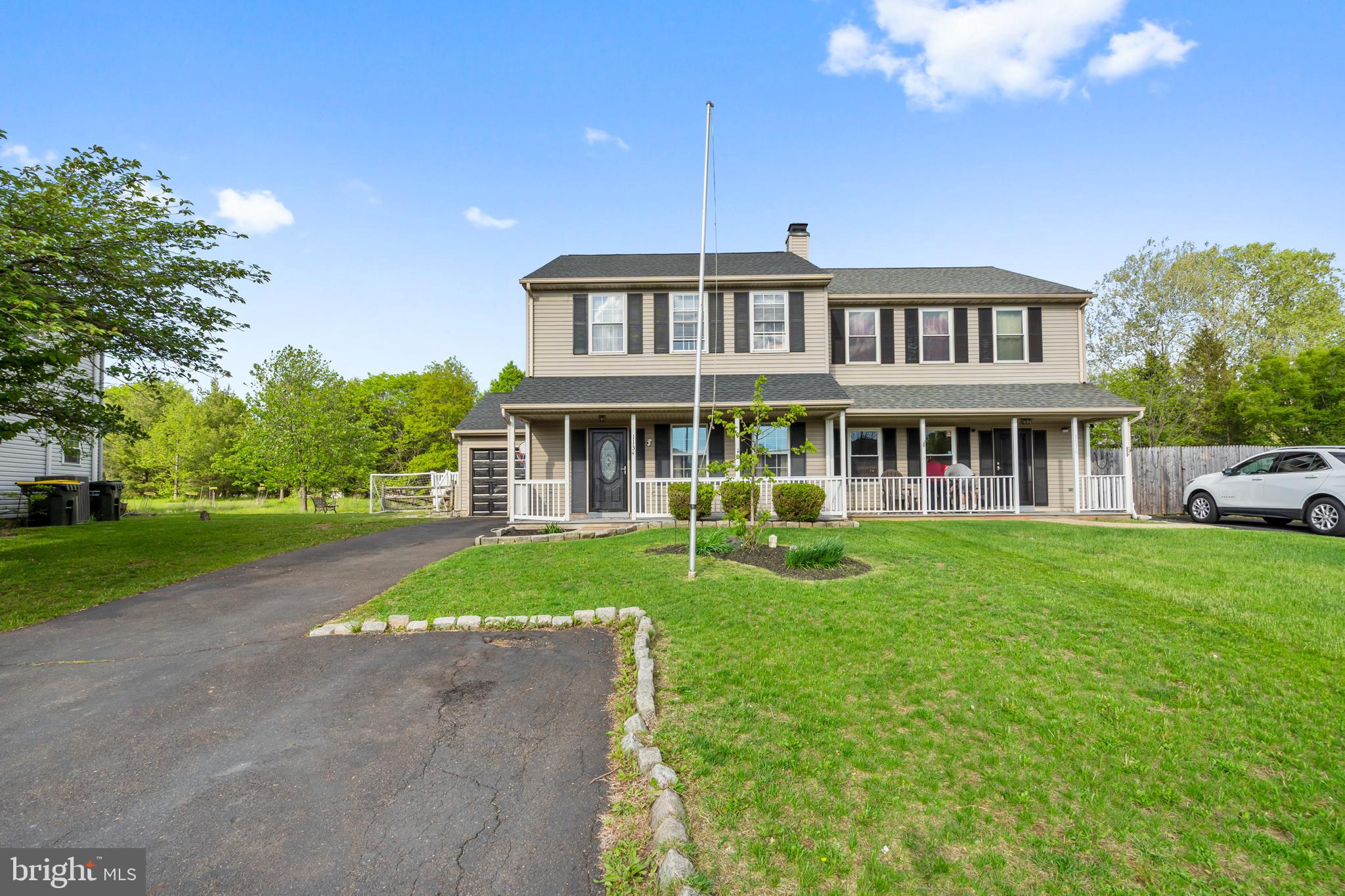 Welcome home to 1134 School House Lane, perfectly nestled in the highly sought-after Walnut Bank Farms neighborhood in Quakertown, PA. This beautifully updated twin home has everything you've been dreaming of, move right in and enjoy from day one.
Start your mornings sipping coffee on the inviting covered porch or unwind here in the evenings with family and friends from this tight-knit community. Step inside to a welcoming foyer that leads directly into a spacious, open-concept living and dining room designed for modern living and entertaining. Stylish details like reclaimed wood accent walls, crown molding, fresh neutral paint, and durable vinyl plank flooring create a warm and inviting atmosphere throughout.
At the heart of this home is a bright and renovated eat-in kitchen boasting crisp white cabinetry, granite countertops, an eye-catching backsplash, stainless steel appliances, and a convenient pantry closet. From the dining room, sliding glass doors open to your private outdoor retreat—complete with a spacious paver patio, cozy fire pit, handy storage shed, and an inviting above-ground pool with deck, all enclosed by a charming split-rail fence.
Upstairs, you'll find a generously sized primary bedroom retreat featuring a sitting area perfect for unwinding, an expansive walk-in closet, and plenty of natural sunlight. The hallway leads to a fully renovated, stylish bathroom complete with modern fixtures, sophisticated tile work, and thoughtful touches while also maintaining access from both the primary bedroom and the hallway. Two additional bright bedrooms offer versatility for family, guests, or home-office space.
Additional highlights include a practical first-floor laundry room offering great storage, an attached one-car garage, and an extra-large driveway providing ample parking for up to four cars. Conveniently located just minutes from the PA turnpike and nearby Richland Township Bike and Hike Trail, Quakertown Community Pool, Bucks County Free Library, and vibrant downtown Quakertown. You'll never run out of things to do and places to explore.
All of this plus no HOA fees! Don’t miss your chance to make 1134 School House Lane yours, schedule a showing today before this one is PENDING!