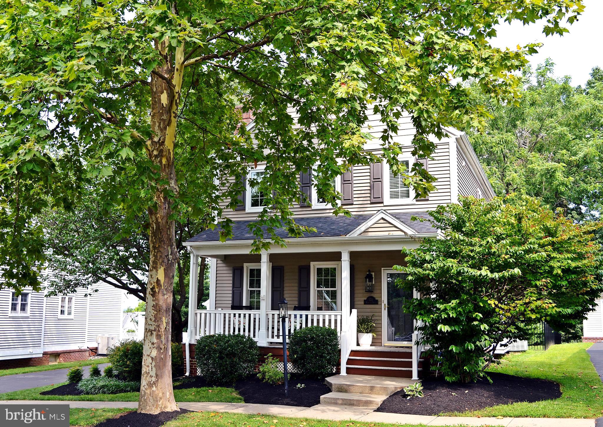 Welcome to an amazing opportunity in the amenity-filled Weatherstone community, where a vibrant walking lifestyle awaits. Enjoy tree-lined streets, sidewalks, attractive pocket parks with seating, fountains, and gazebos—all nestled within 195 acres of preserved open space. This charming 3-bedroom, 2.5-bath single-family home with 2 car garage, offers a premium, FENCED-IN backyard, two covered porches, and a finished lower level. The main floor boasts a warm and inviting living room with a NEW cozy gas fireplace and hardwood floors, a formal dining room with hardwood floors and access to the side porch, and a kitchen with granite countertops, stainless steel appliances, nice sized pantry closet, eating area with bay window overlooking the tree-lined backyard, and patio door to the porch—ideal for outdoor dining. A convenient powder room and laundry room complete the main level. Upstairs, the primary suite features a spacious walk-in closet, private bath with a soaking tub nestled in a bay window, a double-bowl vanity, and a separate shower. Two additional bedrooms share a hall bath. New carpeting was just installed throughout the 2nd floor and staircase. The finished basement offers fresh new carpeting, and is perfect for a rec room, home office, or gym, plus a large storage room with utility tub and Bilco door with access to the backyard. One Year Home Warranty provided to buyer. Just a short walk to the Community Pool, Tennis Courts, Tot Lot and Club House, Hankin Library, West Vincent Elementary, Ludwig’s Corner, Weatherstone Town Center with an outdoor lawn area for community events, and minutes to the PA Turnpike and Marsh Creek State Park. Ready for occupancy before school starts! Don’t miss your chance to own this lovely, value-priced SINGLE HOME in the quaint Weatherstone community!