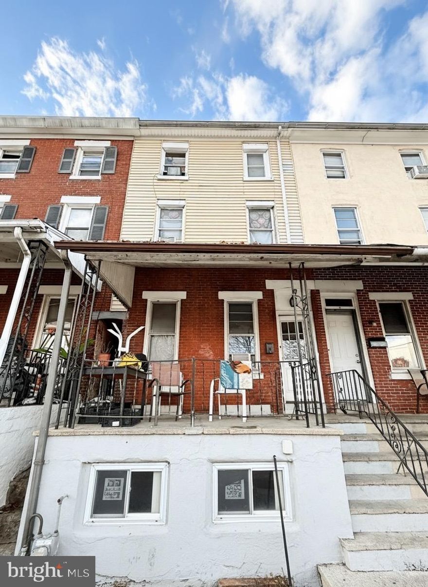 Don't miss this investment opportunity in the Norristown borough. This 4 bed, 1 bath home is currently rented out bringing in consistent cash flow. On the main floor you will find a living room, an eat-in kitchen and rear laundry room area.  Off of the laundry area is entry to a storage shed and access to the back yard.  The 2nd floor comprises a full bathroom and two bedrooms. Head to the third floor to find an additional 2 spacious bedrooms. The basement has plenty of storage and is where you will find the utilities. If you've been looking for that turn-key income-producing property, this is it!  Use and Occupancy (U&O) is in-hand.  Buyer is responsible for any U&O application fees and any required repairs.