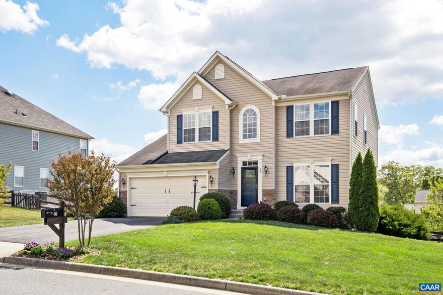 Wow!  Beautifully updated home in the heart of Ruckersville offering space, functionality and wonderful updates throughout.  With four bedrooms upstairs and a fully finished basement featuring a fifth bedroom, full bath, wet bar, and spacious rec room complete with radiant heat flooring and built-in surround sound, this home provides incredible flexibility for guests or multi-generational living. The beautifully remodeled kitchen is the centerpiece of the main level, blending modern style and flowing seamlessly into the living spaces. A dedicated office, formal dining room with wainscoting and a full laundry room conveniently located off the kitchen all complemented by bamboo flooring spanning the entire first floor. Upstairs, you?ll find four generously-sized bedrooms with professionally cleaned carpet, while much of the home has been freshly painted making it move-in ready. Step outside to enjoy the Trex deck overlooking a fully fenced backyard?perfect for relaxing, pets or play.  Don't miss the custom storage in garage!   Ideally located in the Holly Hill neighborhood off 29S this property is convenient to NGIC/DIA, UVA Research Park and shopping.,Granite Counter,Wood Cabinets,Fireplace in Family Room