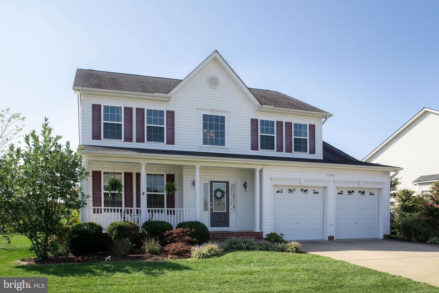 Beautiful home in Joy Chapel Estates. Open floor plan on mail level.  Enter thru the covered front porch, where rocking chairs are a must for evening  sitting. come thru the front door into the foyer area, to the left is both the sitting room and formal dining room for family holidays or gatherings. That leads to an open kitchen, with granite counter tops, 36 in light maple cabinets, center island, room for stools backsplash, and double wall ovens round out great mealtime prep. Breakfast  area between kitchen and family room with a gas fireplace for those cool and cozy evenings. A large 2 car garage with extra storage room off the family room on one side a large and inviting wooden deck with vinyl railing for evening grilling and outings, with a fenced in back yard with large trees. Upstairs boosts 4 bedrooms, one of which is the master, large walk in closet, master bath features 2 vanities, water closet and a fully tiled shower.  Looking for extra space for schooling or work from home office space, look no further, this fully finished basement has it all, with a full bathroom. A theater room for those game nights or just some extra room.  WELCOME HOME