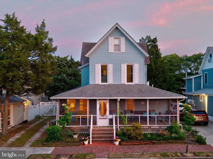 Charming Turn-of-the-Century Cottage– Just Steps from Rehoboth Beach Boardwalk. Nestled on the ocean block of one of Rehoboth’s most iconic locations, 18 Delaware Avenue is a rare opportunity to own a piece of coastal history just steps from the iconic boardwalk and sandy beaches. This charming turn-of-the-century cottage offers classic character and exceptional investment potential in the heart of Rehoboth Beach. With thoughtful updates, enhancements and expansions, this property could become a rental machine, as demonstrated by comparable nearby properties. Whether you're looking for a full-time beach retreat, a vacation getaway, or a high-performing investment, this property offers the flexibility and location that discerning buyers seek. Enjoy morning strolls along the boardwalk, easy access to shops and restaurants, and a home filled with vintage charm. Bonus Opportunity: This home can also be purchased in combination with neighboring 16 Delaware Avenue (MLS# DESU2087708), offering a rare chance to own a 100x100 foot compound in one of the most sought-after locations in Rehoboth Beach. Whether you're looking for a private family estate or a high-performing vacation rental portfolio, the possibilities here are truly unique. Don’t miss this exceptional opportunity in the heart of Rehoboth Beach