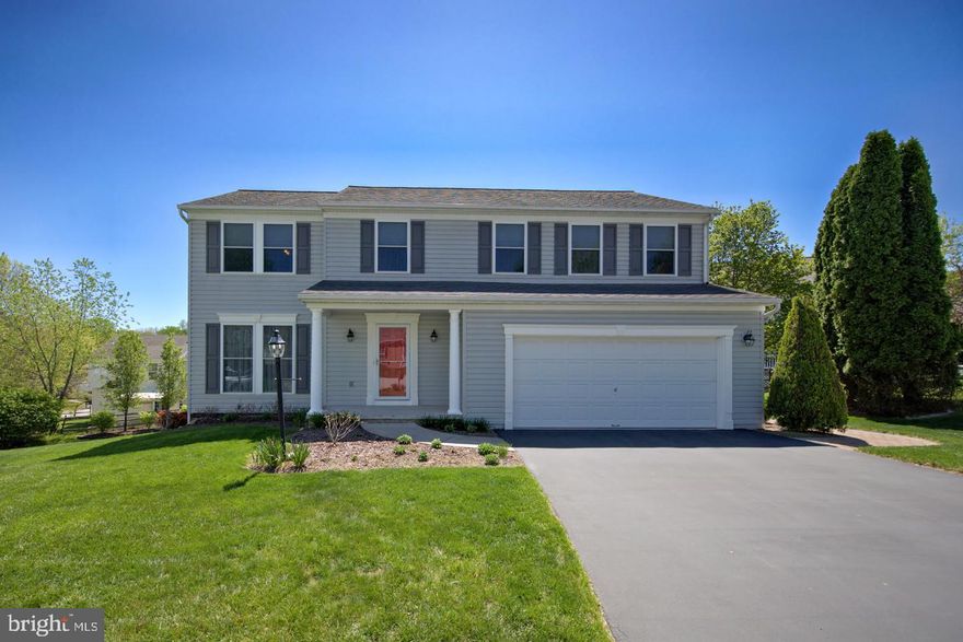 Welcome to 917 Francis Drive in Downingtown’s premier community of Williamsburg.  This picture-perfect, 5 bedroom home offers all the space you need and amenities you will love.  Highlights include open main living spaces, renovated bathrooms throughout, gas fireplace and composite deck, full basement, manicured landscape and beautiful hardscape, and so many valuable upgrades! Step inside to gorgeous hardwood floors which lead from the foyer into the open living room & dining room combination; ideal for family gatherings.  Flow into the main living space joining the kitchen, breakfast room, and family room; the perfect configuration for enjoying your everyday routine. This kitchen features Corian counters with Formica backsplash and abundant cabinets and counter space, stainless steel appliances, and adjoining dining area with sliding glass doors leading out to the composite deck.  Back inside, the family room features a cozy gas fireplace and completing the main level is a powder room with Corian vanity for guests. Upstairs, you will find all 5 bedrooms (each with a ceiling fan), including the primary suite with gorgeous renovated en-suite bath as well as an additional full hall bathroom. The full basement is just waiting for you to finish to your liking, should your needs require it. Owners have added so many valuable features and updates to this home.  Just to name a few: replaced siding, roof, gutters, deck, driveway, outdoor hardscape, lighting, carpet, and so much more.  Be sure to view the full list of upgrades in the supplemental documentation. Situated on a cul-de-sac in the award-winning Downingtown Schools and nationally ranked STEM Academy, this location is ideal. Living in Williamsburg means you will have access to organized activities, pool, clubhouse, walking and biking trail (Struble Trail), tot lot, basketball court and park. And just minutes away from major roadways for commuting, public transportation, parks, schools, shopping, and restaurants. Be sure to schedule a showing today!