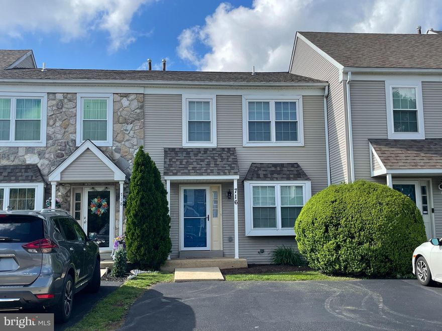 Beautifully Renovated 3-Bedroom Townhome in Prime Community Location.  Welcome to this updated and charming 3-bedroom, 2.5-bath townhome, ideally situated in one of the most sought-after areas of Upper Chichester. This home offers an unbeatable combination of space, style, and convenience.  The first floor features a spacious, oversized living room—perfect for both everyday living and entertaining—along with a convenient half bath. The updated eat-in kitchen is a standout, featuring an island for added prep space, stainless steel gas range, refrigerator, and dishwasher, plus elegant wainscoting accents. A walk-in pantry provides ample storage, while a custom coffee bar with cabinetry and counter space adds a unique and functional touch. Just off the kitchen, step outside to a private deck, ideal for al fresco dining or enjoying your morning coffee.  Upstairs, the large primary suite boasts double-door entry, a full private bath, and generous closet space. Two additional well-sized bedrooms share a full hall bath, offering plenty of room for family, guests, or a home office.  The finished lower level expands your living space with recessed lighting, wainscoting, and a sliding glass door that leads outside. A separate laundry area offers even more storage options. Additional features include off-street parking right in front of the home. 
 Available May 17th—don’t miss this move-in-ready gem!