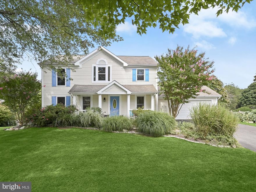 DEADLINE FOR OFFERS IS FRIDAY 9/6 AT 12:00 NOON.  CALL WITH QUESTIONS.  
Welcome to this beautifully maintained colonial home, lovingly cared for by its original owners and thoughtfully updated both inside and out. Situated on a picturesque lot backing to the serene Magruder Branch Trail, which seamlessly connects to Damascus Regional Park and Downtown Damascus, this property offers a perfect blend of nature and convenience. The lush landscaping, complete with vibrant perennials, welcomes you to a charming covered front porch that leads into a warm and inviting foyer. On either side of the foyer, you’ll find a formal living room and a formal dining room, each elegantly appointed with crown molding. The heart of the home is the updated kitchen, featuring gleaming granite countertops, refinished cabinets with new hinges and drawer pulls, and recently replaced Samsung stainless steel appliances. Adjacent to the kitchen is a cozy breakfast nook with a bay window that provides a delightful space for morning coffee. The spacious family room, located just off the kitchen, boasts hardwood flooring and a sliding glass door that opens to the upper deck, perfect for indoor-outdoor living. Upstairs, the primary bedroom is a true retreat, complete with an arch top window that floods the room with natural light, and a luxurious en-suite bath with a double vanity, and a walk-in closet. The en-suite bath also includes a linen closet and a maintenance-free Flex-Stone shower surround, complemented by a skylight that was replaced in 2019 with a low-e skylight for energy efficiency. The upper level is completed by three additional bedrooms and a full bath. Both full baths on the upper level have been updated with ceramic tile flooring replaced in 2018 and satin nickel faucets installed in 2019. The lower level offers a versatile recreation room, a full bath, utility room with ample storage space, and a walkout to the fenced backyard, where you’ll find upper and lower decks that were refinished in 2023 and 2024. The backyard is an entertainer's paradise, featuring a 30-foot above-ground pool with a new liner installed in 2024, a 1-1/2 HP pool pump installed in 2019, and a 200-pound sand pool filter installed in 2022. Additionally, there is an 8’ x 16’ storage shed under the deck, rebuilt in 2023, providing ample storage space. Additional updates include a new HVAC system installed in 2019, a resurfaced driveway with two inches of asphalt in 2022, and gutter guards installed in 2023. Conveniently located near commuter routes I-70 and I-270, this home is a perfect blend of style, comfort, and accessibility. Don’t miss the opportunity to make this exceptional property your own!