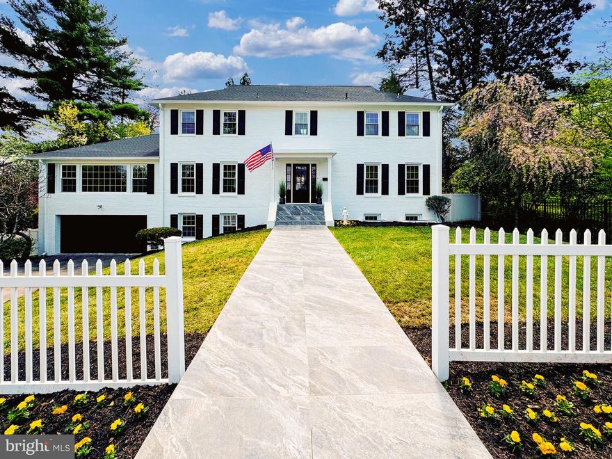 Are you looking for a new construction in Bethesda but you don't want to live on a street of houses worth several million dollars less than yours? I may have the solution for you... Welcome to 5510 Pembroke Road, a home whose quality SURPASSES that of new construction, located on a street where the average home value is approximately $6.8 MILLION and is walking distance to downtown Bethesda/Bethesda Row restaurants and shops, the Bethesda Metro and Sidwell Friends Lower School. Located in award winning Walt Whitman School District, the Niche rated number 1 public high school in Maryland, this home is quite possibly one of the most charming homes in Bethesda with its incredible curb appeal and white picket fence. With an interior that looks like it is directly out of a Pottery Barn magazine, this home features a chef's dream kitchen with all new Wolf and Sub Zero appliances, dual dishwashers, all under manufacture warranty. Open floor plan ideal for those who love to entertain with a combined indoor and outdoor seating for 45 guests! Dual master suite floor plan features gorgeous master suites on both the first and second floor, accommodating all living situations, to include multi-generational living. Backyard sanctuary features an enormous Azek deck, approximately 1200 square feet in total, with modern steel cable railings. Fully fenced in oversized lot ideal for children and/or dogs to play. Basement features a kids play room and a full in-law suite. HURRY! This one will NOT last long!