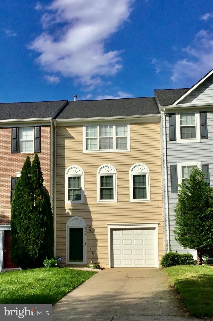 Well maintained garage townhome with many recent updates including newer kitchen appliances and washer/dryer.  Close to shopping, schools and Rt. 66/28 and many commuter options. Den on the entry level has a gas fireplace and access fenced backyard. Main level has hardwood floors throughout, a spacious living room, dining room and eat-in kitchen. Enjoy the outdoors on the deck off the kitchen. Upstairs are 3 bedrooms and full bath + ensuite primary bath. One car garage w/ 2 car driveway. HOA fee (included in the rent) covers trash removal and pool, clubhouse, tennis/basketball courts and play area. Zoned for the newest, highly rated Gainesville HS. No pets. No smoking. Long term lease (2+ years) preferred.