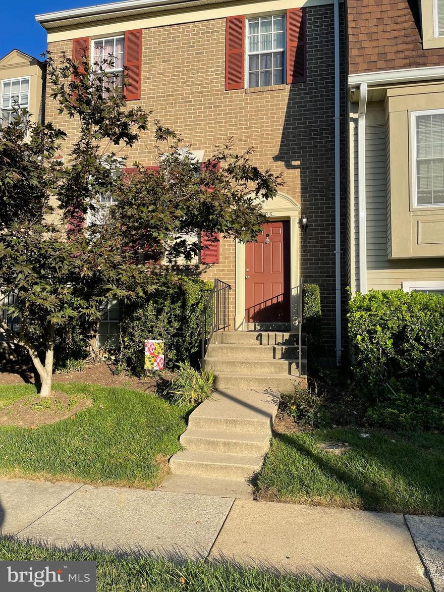 Instant sweat equity opportunity!  Spacious townhouse minutes from Rockville Town Center.  Plenty of off street parking.  This home is in need of your creative touches.  It is in Mostly Original condition.  Great bones with 2 full baths up, a table spaced kitchen, and a finished walkout basement with a lovely view.  Great Schools too!  Condo ownership.