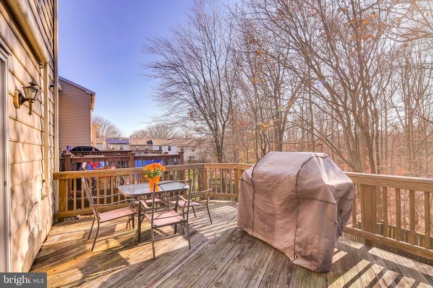 BRICK FRONT TOWNHOUSE BACKING TO WOODS & FEATURING  NEUTRAL CARPET ON THE MAIN & UPPER LEVELS; EAT-IN KITCHEN WITH SLEEK STAINLESS APPLIANCES & A SLIDER TO THE RELAXING DECK; TWO MASTER SUITES WITH AMPLE CLOSET SPACE & EACH WITH A PRIVATE FULL BATH; WALK-OUT LOWER LEVEL WITH A FAMILY ROOM & ACCESS TO THE LARGE, FENCED YARD. EASY COMMUTE TO MARC, BWI, INTERSTATE 95, ROUTE 32, FT. MEADE, SHOPPING, RESTAURANTS AND SOOOOO MUCH MORE! MAKE THIS A HOME ON YOUR LIST! PROPERTY BEING OFFERED AS IS!