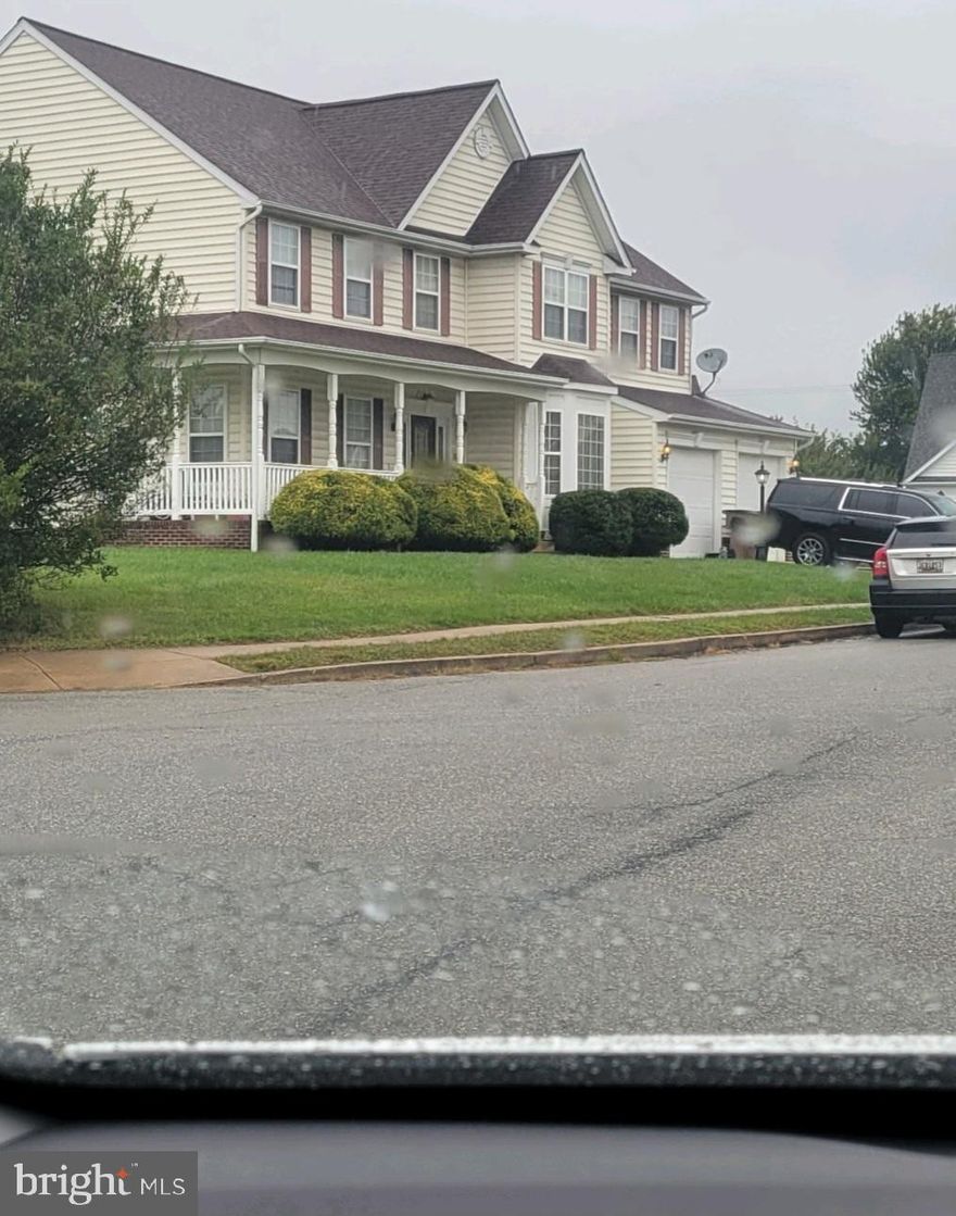 Court Appointed Trustee Sale  for this Colonial Home.  At this time a two hour notice must be given  to 
co-owner to  show property.  Beautiful Marrick Built  Home  with two additional feet added to home when built on a corner lot.  Lots of upgrades.  Kitchen flows into  extra large family room.    Upstairs master bedroom with setting room, walk-in closet and wow what a master bathroom.  There is a bathroom between bedrooms at end of hall, fourth bedroom has a full bathroom attached.  Basement has lots of storage along with the bath and two rooms.