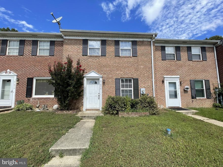 2BR 2.5FB interior townhome with rear patio and fenced rear yard.  The upper level offers two Primary bedrooms and two primary bathrooms.  On the main level is the the living room with a sliding door to the rear yard, kitchen, dining area and laundry.  Tenant responsible for all utilities.  Pets case-by-case basis.  Very close to Patuxent River Naval Air Station Gate 1 as well as the many amenities the area offers.