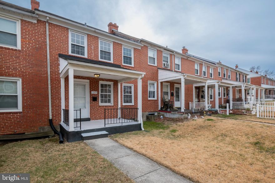 Beautifully updated and improved covered porchfront Townhouse in Idlewood!  This 3 Bedroom, 1 1/2 bath home is located on a quiet street and boasts all refinished hardwood floors on the first and second levels.  The kitchen is completely renovated with tile flooring, white cabinets, new stainless appliances,  granite countertops, and gorgeous tile back splash.  The kitchen is open to the Dining room; perfect for entertaining.  The entire home has been repainted, inspected electric and plumbing, a new chimney crown and cap, and a new water heater(April 2023).  Upstairs are three bedrooms and an updated bathroom .   A large new deck was added out back for entertaining and super wide stairs that take you to the back yard and parking.  Yes!  Off street parking right behind your home and large enough for two cars!  There is still plenty of parking out front of this level front yard home.  The basement is finished and has washer / dryer hookup,  a half bath, as well as a back entrance that walks out to the back yard.  The home has radiant heat on the first and second levels which means the home is heated by hot water pipes that are located in the floors and ceilings of the first and second levels of the home.  Don't wait!  Make this home yours!  Buyer's financing didn't go through.