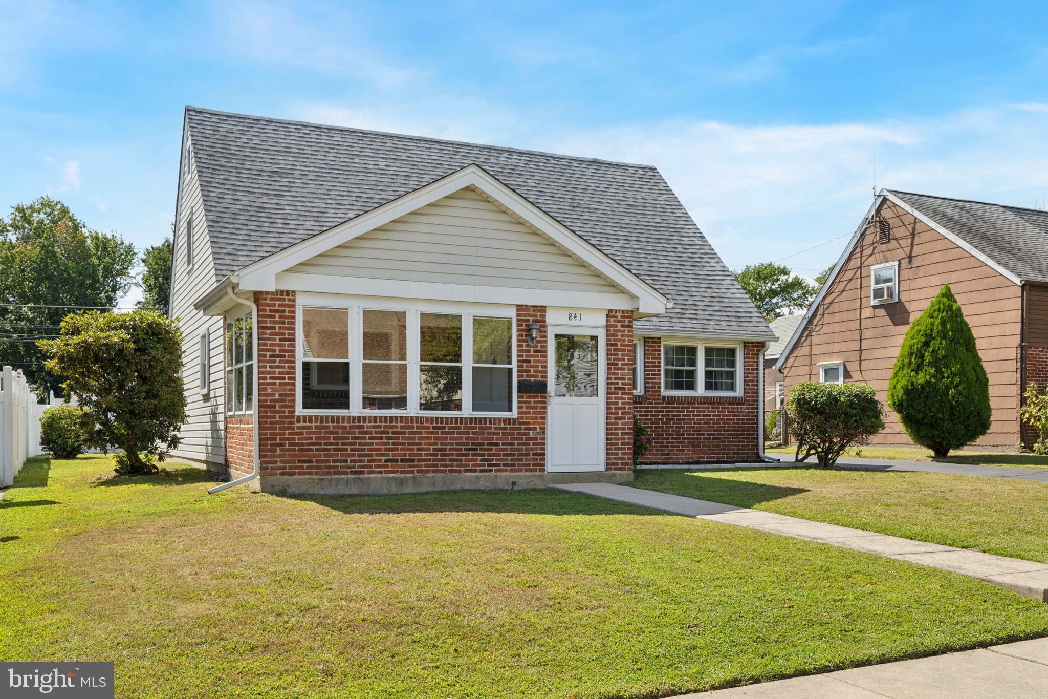Don't miss your opportunity to visit this Charming Brick Single with a Flexible Floor Plan! This well-kept and move-in ready brick single is waiting for its new owner! Enjoy quiet evenings on the enclosed front porch, then step inside to discover a flexible layout that adapts to your needs.
The first floor offers a spacious living room, an eat-in kitchen with gas range and outside entrance, and a convenient laundry area. Need flexibility? You’ll love the dining room (or optional fourth bedroom), plus the expanded family room that can easily serve as a main bedroom with a large closet. A full bath completes this level. Upstairs, you’ll find two bright bedrooms, each with easy access to floored attic storage, along with a beautifully updated ceramic tile bath featuring a shower stall. Additional highlights include a private driveway, large level backyard with shed, newer Noritz gas furnace (2023), six-panel white doors, ceiling fans, and recessed lighting just to name a few. This home offers space, storage, and versatility—whether you need three bedrooms or four! Great location with convenience to I-95, Blue Route, Phila Airport, shopping and restaurants!! Stop by the open house on Saturday, 9/6!