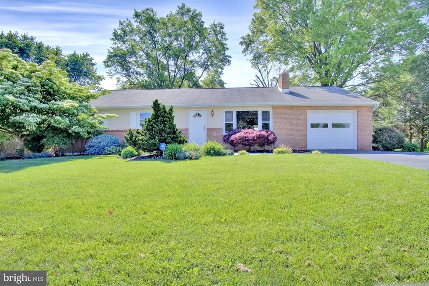 This ranch home has curb appeal for days and offers a large family room with a fireplace and hardwood floors, spacious dining room with hardwood flooring and an updated kitchen. All 3 bedromms have hardwood floors as well. The basement is clean and has a full bath already installed, so it would be easy to add extra living space. This home also offers a big, level, fenced in yard and a shed for added storage. Due to township setback, the propery extends a good bit beyond the fencing. Move-in ready, walking distance to Hershey Medical Center and numerous restaurants, grocery stores, etc this one level home is perfect for just about anyone!