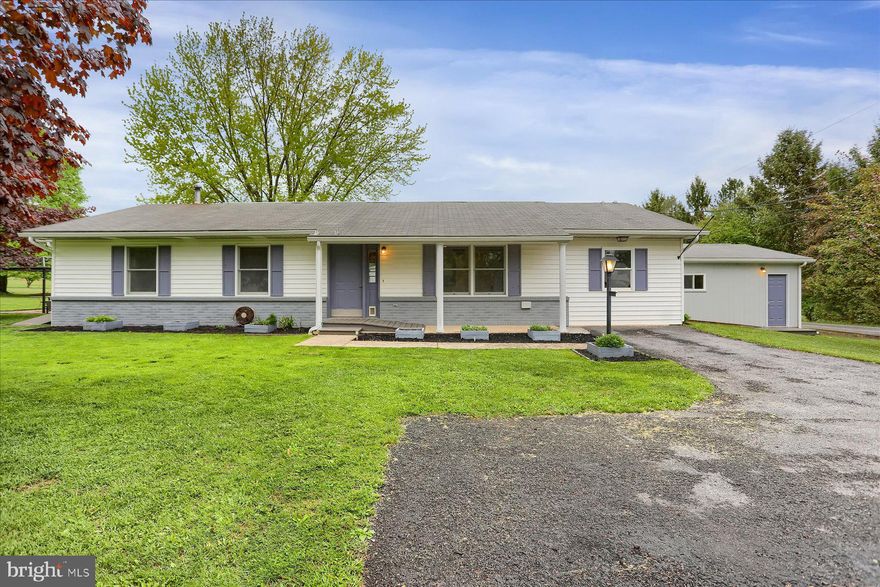 Welcome to this beautifully maintained 3-bedroom, 3-bath ranch-style home, perfectly situated on a level, landscaped lot on the outskirts of Lanse. Enjoy seamless indoor-outdoor living with an open-concept layout featuring a bright, inviting living room with plenty of natural light and spacious den—ideal for both relaxing and entertaining. Home includes a full basement with excellent potential to be finished for additional living space, a home gym, or a recreation room. Step outside to the patio with a charming gazebo, surrounded by thoughtfully landscaped grounds and a mature blackberry bush, offering fresh berries right in your backyard. An additional shed with power provides the perfect spot for a workshop or extra storage. This inviting home blends comfort, functionality, and outdoor charm—ready for you to move in and make it your own!