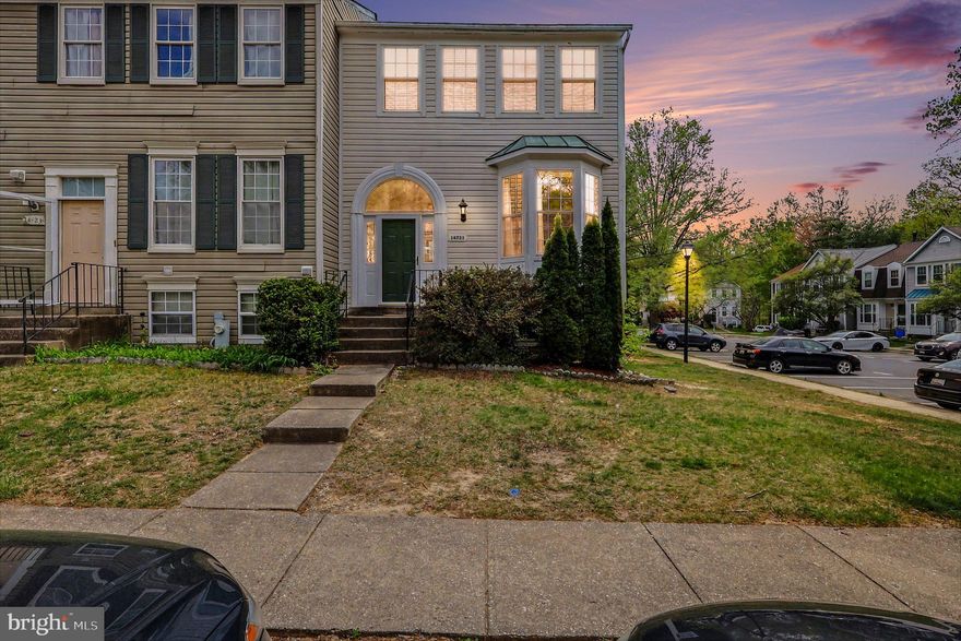 Located in the sought-after Valley Stream Estates community, this well-maintained end-unit home spans three finished levels and offers 4 bedrooms and 3.5 bathrooms. The upper level features 3 spacious bedrooms and 2 full bathrooms, while the finished basement includes an additional bedroom, a full bathroom, and a fully equipped lower-level kitchenette ideal for guests, in-laws, or flexible living arrangements.

Step into the foyer and into the inviting living room, where a bay window fills the space with natural light. The main level showcases gleaming hardwood floors throughout, a convenient half bath, and a large dining area perfect for entertaining. Enjoy outdoor living on the private deck.

Additional highlights include two assigned parking spaces. Situated in an unbeatable location with easy access to I-95, US-29, and MD-200, and within a 30-minute radius to Washington, DC and BWI Airport, this home offers the perfect combination of comfort, convenience, and accessibility.