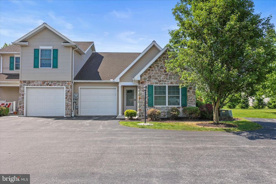 Maintenance free ranch style condo living.  This home has large Kitchen, Dining Area that opens into a large Family Room. 2 Bedrooms, 2 Baths and a 1 car attached garage. All in Excellent Condition. All appliances included. The $190 monthly Condo Fee covers lawn care, snow removal, and exterior maintenance on the building. Come take a look. This one won't last long.