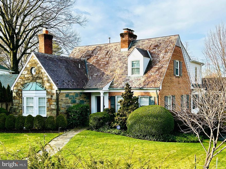 Live the lifestyle.  Cherish the memories.  Love coming home.

Welcome to 5210 Falmouth Road!  

This enchanting residence is perfectly nestled on a peaceful cul-de-sac within the highly desirable neighborhood of Westmoreland Hills.  Its classic Cape Cod-style architecture exudes timeless charm with a gentle blend of stone & brick work, an impressively pitched main roof complete with "Vermont-style" slatework & flared chimney tops, an octagonal window, and a charming front dormer to complement the copper-roofed bay window.  The home style captures the essence of New England's architectural heritage introduced to Maryland.

Inside, the house boasts an inviting interior featuring handsome hardwood floors, a trio of fireplaces, new windows that bathe the residence with natural light creating an atmosphere of comfort and warmth.  
The main level features a welcoming living room, a separate formal dining room, a private library complete with built-ins, a wonderful sunroom/office/flex space, and a delightful kitchen ready for special holiday meals at home.  
The second floor offers a haven of comfort with the owner's suite with private bathroom and two secondary bedrooms, each with bathrooms. 
The lower level delivers a variety of possibilities; an expansive recreation room, office/den, mud room with extra storage, full bathroom, laundry and a very convenient garage. Garage has an electric car charger already built in.
The exterior features an abundance of mature & vibrant plantings and a private, fully fenced-in backyard, ideal for dining al fresco on the flagstone patio. 

 

Westmorland Hills offers close proximity to the Creekside, and Little Falls Stream Valley Trails (connecting directly to the Capital Crescent Hiker / Biker Trail), Battery Bailey (a civil war historic site), and the local Westmorland Park to enjoy outdoor activities.  Remarkably convenient to Washington, D.C., providing residents with easy access to the nation's capital as well as downtown Bethesda & Friendship Heights for ease of shopping, dining, and the Friendship Heights Metro Station.

With its perfect blend of classic elegance and natural beauty, this beautiful home won't last!