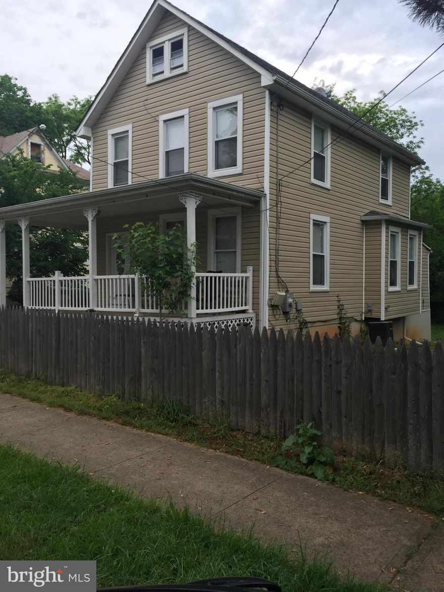 Short Sale Approved for $200K.  Sold "as is"  Great location !!!   close to DC, shopping center & public transportation.  Nice large flat lot.  House was remodeled on 2008.