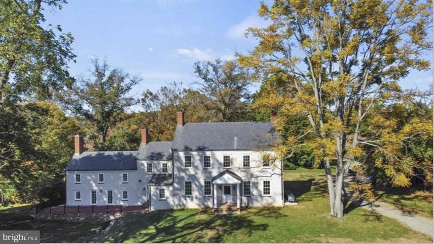 For Sale Subject to Existing Lease. A Long Tree Lined Drive Leads to This Bucolic Estate "Harmony Hall" , Circa 1747, In The Heart of My Lady's Manor, Completely Renovated, Incredible Setting Overlooks a Heart Shaped Spring Fed Pond & Stream. Large Shade Trees Frame this Classic Manor Home w/ Beautiful Hickory Flooring, High Ceilings, Deep Window Sills, 4 Fireplaces, Stone Walls, a Stone Guest House, Gardens, an 8 Stall Stable, Beautiful Rolling Meadows, & Privacy. 33 Acres, A Wonderful Opportunity!