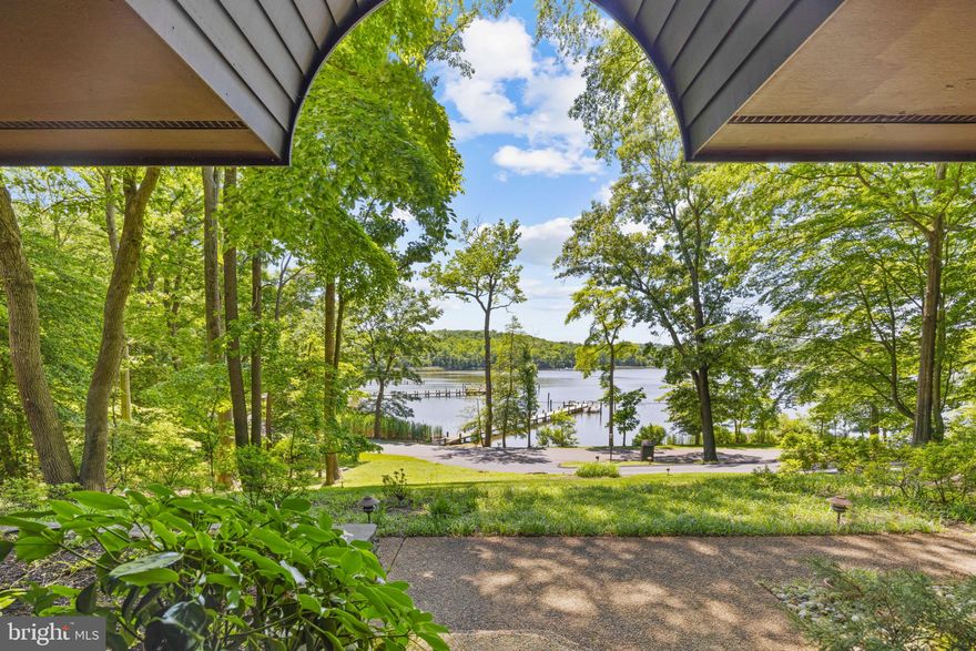 Immerse yourself in the allure of this sophisticated contemporary home nestled in the highly sought-after gated community of Bayberry Hill, just off the Severn River.  Perched atop a rolling lawn, this remarkable residence offers captivating views of  Maynadier Creek.  Indulge in the tranquility of sunsets and panoramic vistas while being enchanted by the gentle flow of the creek.  

 With high ceilings and natural wood beams, each room exudes a sense of sophistication and charm. And the best part? Every room in the house boasts a breathtaking view of the water, ensuring a seamless integration of nature's beauty into your daily life.

In addition to its aesthetic allure, this property includes a 145-foot pier, complete with two slips for your boating pleasure. Imagine the joy of embarking on a short boat ride on the Severn River to Downtown Annapolis and the Chesapeake Bay. Situated on an expansive 2.3-acre  lot, this home offers the perfect blend of privacy and natural beauty. Enjoy evenings on the second-level deck, overlooking the water as the sun sets.

With its cool sophistication, tranquil surroundings, and community amenities including tennis and pickleball,  this contemporary home  is a haven of refined living. Recent updates include 3 new HVAC units,  new roof, skylights, bathrooms, dock improvements, and new appliances. Step into a world where modern elegance and natural beauty intertwine, and make this house your dream home. This is a convenient location to both DC and Baltimore and just a quick trip by car or boat to Downtown Annapolis.