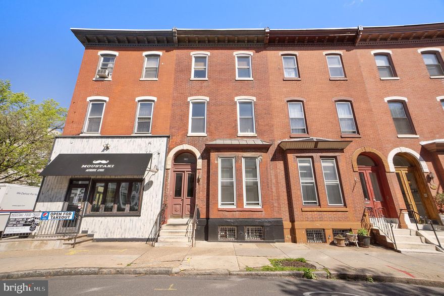 Amazing opportunity to own this 5 (Five) unit building in a prime Philadelphia location within walking distance to many major attractions. These opportunities are few and far between.  159 North 21st Street is located a stones throw from many premier Philadelphia attractions and almost every main artery through the "City of Brotherly Love".  This turn of the 20th century all brick 3 story building has a stellar occupancy history and is a complete turn-key opportunity for the discerning investor. The property features a stately double door entry into a nice sized foyer with secure & private mailboxes. Step into the large common area which features brand new commercial grade carpeting, thick custom carved handrail and freshly painted hall & stairwell. Access to the common basement with coin operated laundry as well. The first floor features 1 open studio style apartment with lofted bedroom and hardwood flooring. The 2nd unit on the 1st floor is a large bi-level unit with a 4 piece bathroom, lower level bedroom and private access to the rear patio/yard. The 2nd floor features 2, 1 bedroom apartments each with good sized bedrooms and full kitchens open to the living rooms. The 3rd floor is the gem. This unit is a 2 story, 2 bedroom unit with huge eat-in kitchen, large living room and a new, private Trex style roof deck with amazing panoramic city views. The property is steps from the Franklin institute, 1 block from Logan Circle and around the corner from the historic Philadelphia art museum. Easy access to major highways like I-76 and I-95, and just 3 turns off 676 and the Ben Franklin Parkway exit. This property has all separate utilities paid by the tenants, excluding water, and extra income from the coin operated washer/dryer. Fire system and extinguishers are recently certified and there are 3 newer hot water heaters. Exceptional investment opportunity in an amazing location.