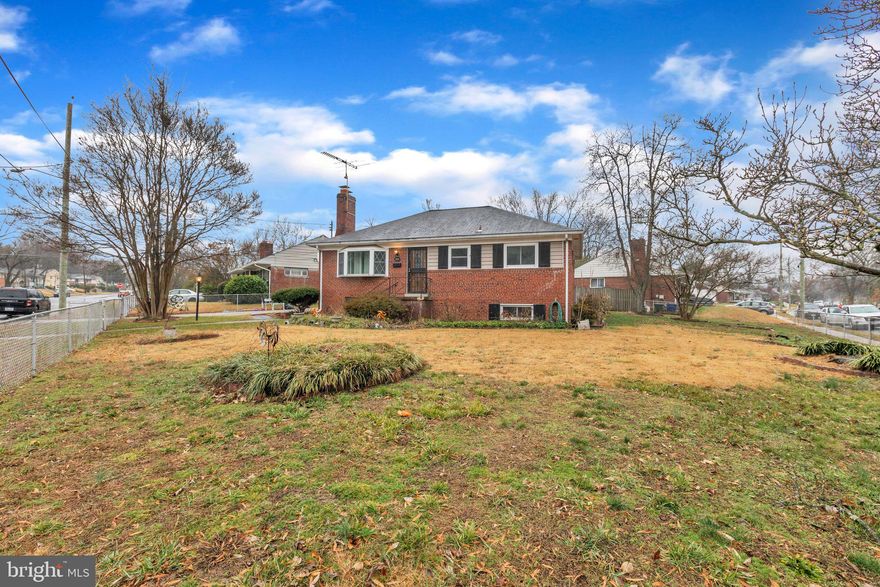 Ready to move into this home and make it your own? This home features a cozy living room, complete with a fireplace and adjacent dining room. There are 3 well appointed bedrooms and an  updated bathroom  all on the main level. The fully finished basement has ample room for entertaining.  A new homeowner will love this large corner lot , and warmer days can be enjoyed on the screened in back porch. Conventionally located near public transportation , and shopping at Ritchie Station, in the thriving and engaging community of District Heights, this home is a must see. Schedule your showing today!