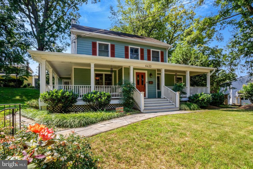 Nestled on a quiet, tree-lined street in the heart of Falls Church, 6433 Overbrook Street is a picture-perfect single-family home that blends classic charm with modern comforts. From the moment you arrive, the inviting curb appeal—complete with mature landscaping and a welcoming front porch—sets the tone for what’s inside.

The home was expanded in 2006, and the updates have been exquisite. Step into a warm, light-filled interior where refinishedhardwood floors, thoughtful updates, fresh paint, and timeless character come together seamlessly. The main level offers a functional layout featuring a spacious living room with large windows and a cozy fireplace, a dedicated dining area perfect for entertaining, and a beautifully renovated kitchen with stainless steel appliances, granite countertops, and ample cabinetry. The mudroom, half bath, and home office finish the space. 

Upstairs, you’ll find 4 generously sized bedrooms and 2 full bathrooms. The primary suite provides a serene retreat with room to relax and unwind, with the laundry in the primary suite and a lovely primary bathroom. A finished lower level offers bonus living space—ideal for a rec room, home office, or guest suite—with additional storage and laundry facilities, as well as a full bath.

Step outside to a private, fenced-in backyard oasis. Whether you're hosting summer barbecues on the patio or enjoying a quiet morning coffee surrounded by nature, this outdoor space delivers both comfort and privacy.

Located in the sought after Haycock Elementary, Longfellow Middle, and McLean High School pyramid, this home is a unicorn. Just minutes from vibrant downtown Falls Church, McLean, and Arlington, commuter routes (including I-66 and Route 50), parks, schools, and the West Falls Church Metro, this home offers the ideal blend of suburban tranquility and urban convenience. Don't miss out!!!