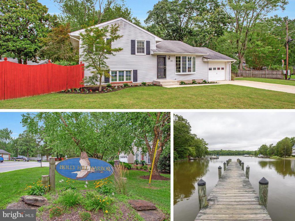 Welcome to this beautifully renovated home in the desirable waterfront community of Holly Hill Harbor, located in Edgewater. Enjoy all the perks of a water-oriented lifestyle, with access to a community park and private dock just steps away. This charming home offers 3 bedrooms, with the potential for a 4th bedroom on the lower level, perfect for a home office or guest room.
Nestled on a spacious, flat lot, the property is fully fenced with a 6-foot privacy fence, providing a safe and private space for children or pets to play. Outside, you’ll find a patio, storage shed, and mature landscaping—ideal for outdoor relaxation and entertaining.
Gleaming hardwood floors run throughout the main living areas, adding warmth and character to the open layout. The kitchen is a chef’s dream, featuring 42-inch cabinets and sleek stainless steel appliances, perfect for preparing meals or hosting friends. The lower level is an entertainer's paradise, offering an expansive rec room for all your gatherings and fun.
Don’t miss your chance to own this stunning home in a sought-after community. It’s the perfect blend of comfort, style, and waterfront living!