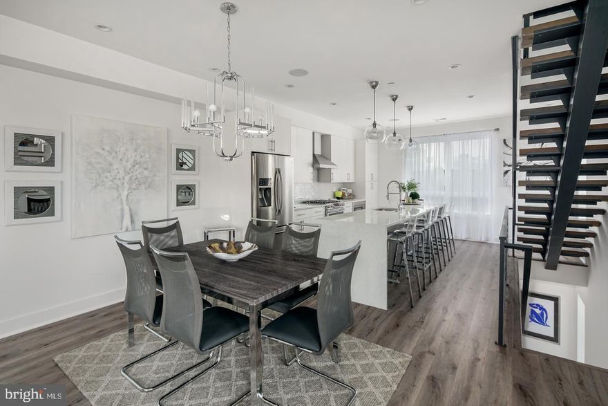 Introducing Olive Views! Luxury living spaces with tons of luxury amenities. Huge and wide 4-story homes located in Northern Liberties. Rooftop deck, tax abatement pending, garage parking, stunning kitchens and designer baths. Built by one of the city's best luxury builders. There is also a finished den in the lower lever.High end finishes through out. hardwood floors, granite, quartz, unique and designer fixtures and more. great light, great closet space. Pricing will increase, this is pre-construction pricing. Floor plans and brochure attached. All square footage numbers are approximate and should be verified by the buyer.It is the responsibility of the buyer to verify real estate taxes. Square footage total includes above grade space and below grade space and is estimated.