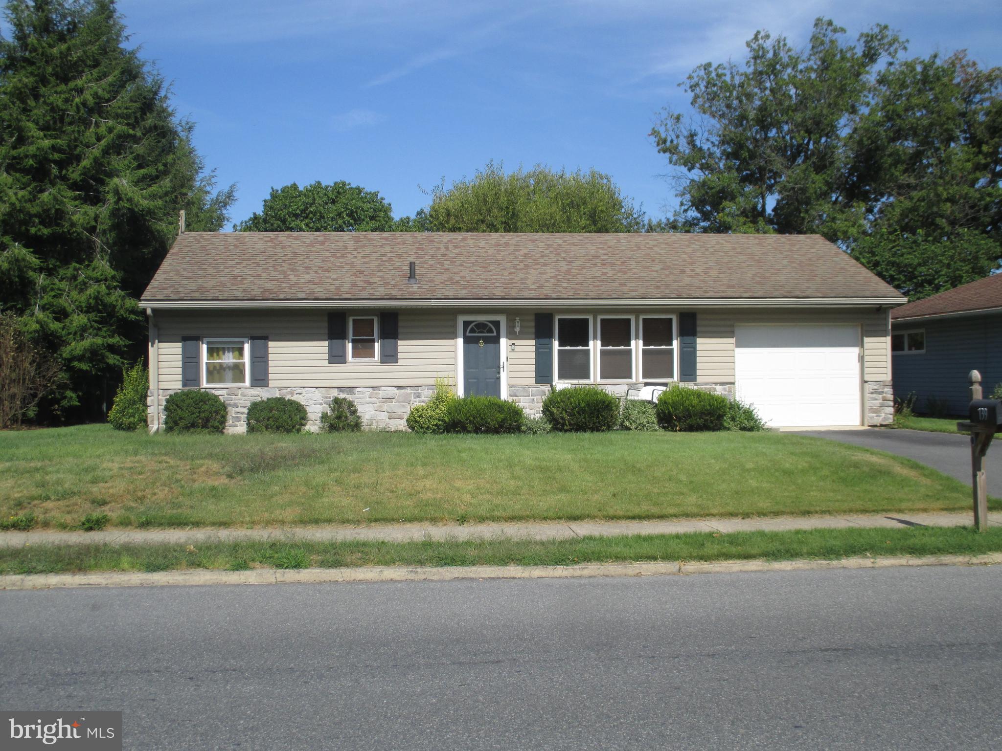 GREAT LOCATION! Centrally located in the Borough of Chambersburg this 2 bedroom, 1 bath home offers one-floor living in a prime location. Very easy access to I81 and downtown Chambersburg. Close to CASHS, Chambersburg Municipal Park/Pool across the street. The one-car garage, shed and overhead garage loft make ample storage available. The updated kitchen reflects the care given this home with black appliances and beautiful cabinets. The 23x14 patio boasts plenty of room for outdoor entertaining. The partially fenced backyard provides a level of privacy and space that every home needs. Minimum credit score and income requirements. Minimum lease is 12 months. Utilities not included in rent. Application fee is $49.99 per person. Pets on a case by case basis. Non smoking property, no rent-to-owns.