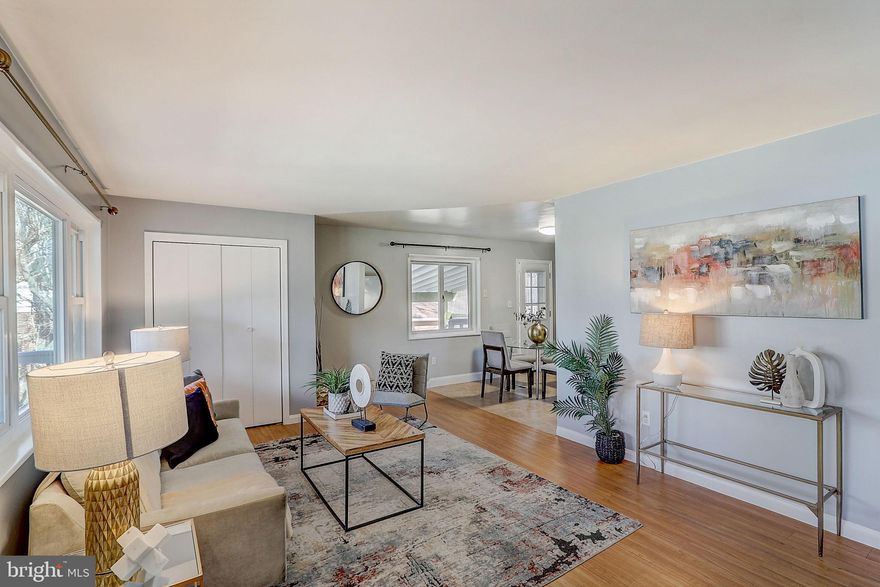Ask about closing cost assistance, a 12 month home warranty and up to 100% financing when using our preferred lender! Welcome to 6105 Pike Ct, Alexandria, VA 22310! This remarkable property boasts 6 bedrooms, 3 bathrooms, and approximately 3,000 square feet of living space. Situated in the highly sought-after Virginia Hills neighborhood, this exceptional rambler is a rare gem on the market.

As you approach, you'll be greeted by a spacious lawn and an expanded front porch deck, perfect for relaxing evenings or entertaining guests. The exterior also features attached covered parking, providing convenience and protection for your vehicles. Step inside to discover a fantastic floor plan flooded with natural light. With two kitchens and living spaces, this property offers endless possibilities. Whether you're looking for an in-law suite, rental space, or simply extra room to spread out, this home has it all. Essentially two homes in one, it provides flexibility and versatility to suit your lifestyle needs.

This all-brick home also features a walk-out basement and a huge addition on the rear, adding to its charm and appeal. Plus, with convenient access to transportation, including a public bus station just 1 minute away, a metro rail station within 5 minutes, and Ronald Reagan Washington National Airport (DCA) a mere 15 minutes away, you'll enjoy effortless connectivity to the greater Alexandria and Washington D.C. areas. Don't miss out on this incredible opportunity to own a piece of paradise in Virginia Hills. Schedule your showing today and make 6105 Pike Ct your new home sweet home!
