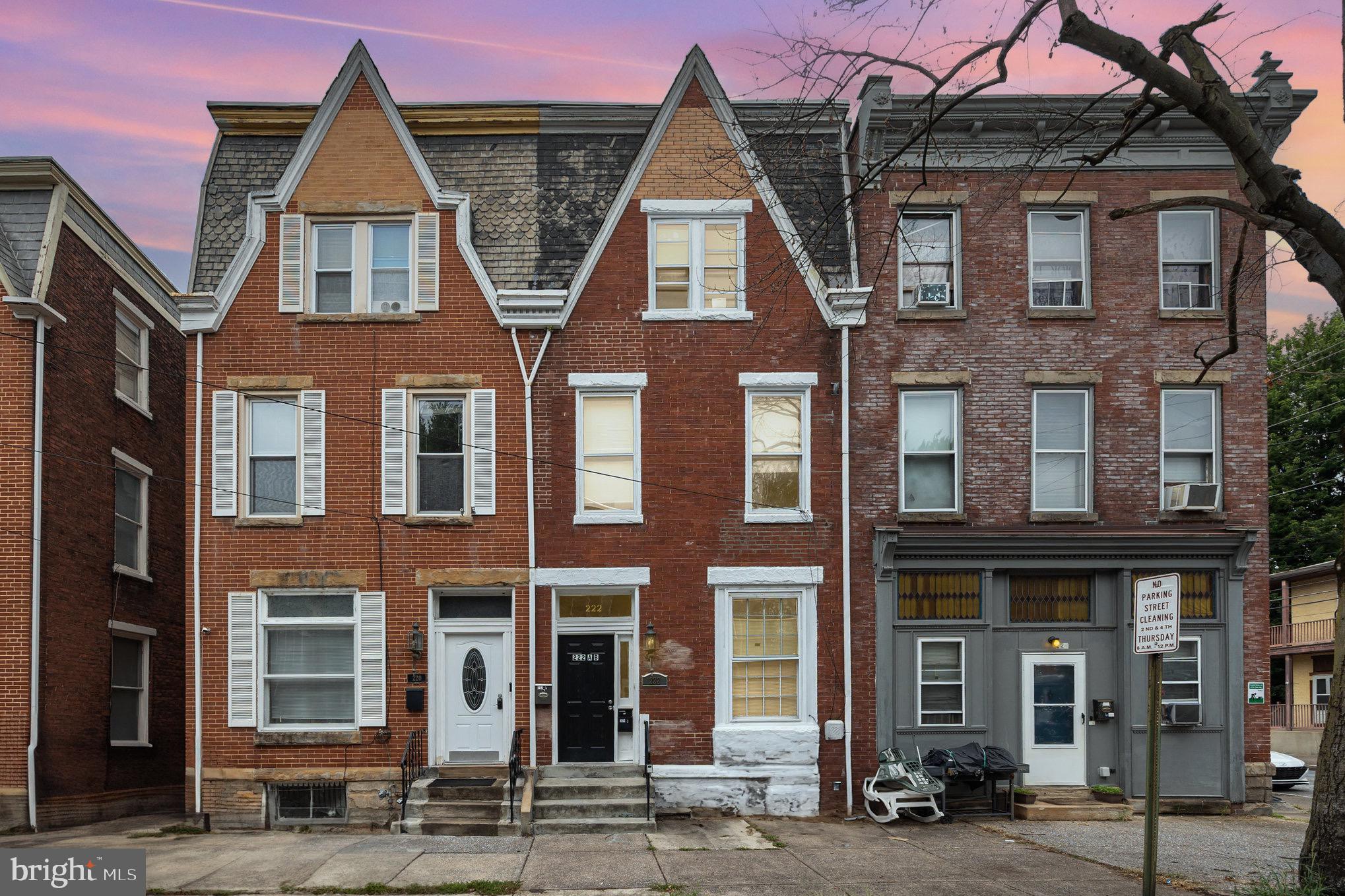 Duplex in very good condition in Uptown Harrisburg.
Unit 1: 1 bed, 1 bath
Rented for $1,050 per month
Unit 2: 3 bed, 2 bath
Rented for $1,395 per month
Tenants on yearly leases. Property manager: Red Door Property Management
Annual Operating Expenses:
    •    Property Management Fees ( 10%): $2,874
    •    Utilities (Water, Gas, Electric): $2,100
    •    Garbage/Recycling ($71.14/month): $853
    •    Routine Maintenance: $1,200
    •    Capital Expenditures Reserve (1.5% of property value)
    •    Property Taxes: $3,000
    •    Insurance: $1,200
Estimated Annual Operating Expenses: $11,000