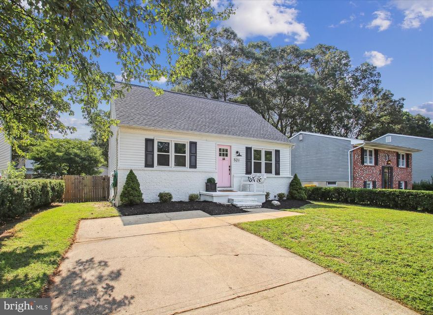 Just reduced by $36,000! Join us this Sunday, 8/18, from 1-3pm at the Open House. Welcome home to this modern farmhouse-style 4-bedroom Cape Cod in the water-privileged neighborhood of Carrollton Manor in Severna Park! As you enter through the charming front door, you'll notice the inviting living room with hardwood floors, a renovated kitchen featuring quartz countertops, a coffee bar area, shiplap accents, stainless steel appliances, and a built-in dining area with additional storage under the seat. The kitchen provides easy access to the large back deck, perfect for grilling and entertaining. This level also includes two bedrooms and a beautifully updated full bathroom. The upper level features two more bedrooms and a half bathroom. The lower level boasts a family room with a built-in bar, mini-fridge, and shiplap, as well as a laundry area hidden behind two large barn doors. An exterior stairwell leads to the fully fenced backyard, which offers a fire-pit for cool fall nights and a shed for extra storage (please note that the hot tub will be removed). In addition to the updated kitchen and baths, this home has many improvements, including a newer roof (2021), windows (2021), washer (2020), and hardwood floors (2017). Be sure to visit the three water access areas in the community, which include beaches, a dock, a pier, boat ramps, and boat slips, as well as a newly built clubhouse for social events. While the property does not have a formal HOA, it is part of the Carrollton Manor Improvement Association, a special community benefit district (SCBD). This SCBD allows Anne Arundel County to collect dues from property owners as a special assessment ($150 annually). For more information, please see the listing documents. Conveniently located near major highways and easily accessible to Baltimore, Annapolis, and Washington D.C., this turn key home is ready to be yours!