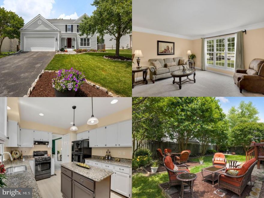 Luxurious Large 4 Bedroom 2.5 Bath Colonial with 3,900 sq. ft of total livable space situated in the desirable neighborhood of The Provinces is now ready for you to call it your new HOME. This beautiful home has been meticulously maintained. If you are looking for a home that is turn-key and ready to move in then look no further. Walking up to the home you can instantly see what I mean. The curb appeal is impeccable. Entering the home and landing in the foyer the high ceilings and plush features of the home's expansive floor plan greet you to both the left and the right of you. Heading forward on the hardwood floor you are led into the open concept kitchen and dining area. The kitchen with its freshly renovated appearance welcomes you with a bright and spacious feel that feeds over into the family room off to the left. Off of the kitchen through the sliding glass door you will find a beautifully landscaped fully fenced yard perfect for entertaining and or relaxing on any given day you choose. Heading back inside and upstairs you will find the 4 large bedrooms and 2 full baths, one of which is the en-suite on your primary bedroom. All of which have been so exquisitely maintained. In the lower level you will find more beautiful updates including a room which is perfect as a theatre room should you enjoy watching a good movie alone or with your closest loved ones. The basement has been partially finished using high quality removable paneling great for sound proofing, extra insulation, and ease of access to the existing walls behind. The sellers have done numerous updates so you do not have too, some of which are as follows: Roof (2010), Fence (2016), Windows & Patio Door (2006, 2007, 2009, 2012, & 2016), Water Heater (2018), Furnace (2021). What else could you possibly need? Don't miss your opportunity to call this lovely home your own!