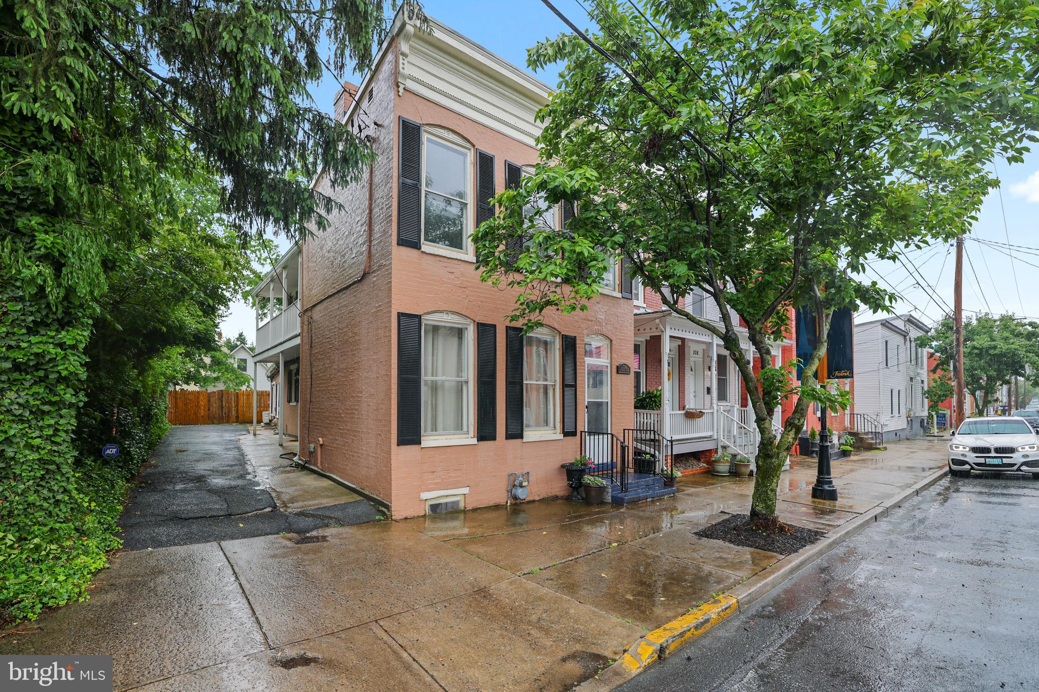 This delightful, move in ready, single family home, features 3 bedrooms, 2 full bathrooms and is just minutes to downtown Frederick, shops and restaurants and Carroll Creek. Step outside to enjoy the private, fenced backyard, perfect for outdoor entertaining or relaxing. Large private driveway and 2 large storage sheds in the back.
Don't miss this opportunity to make this charming home yours and enjoy a piece of Frederick's history.