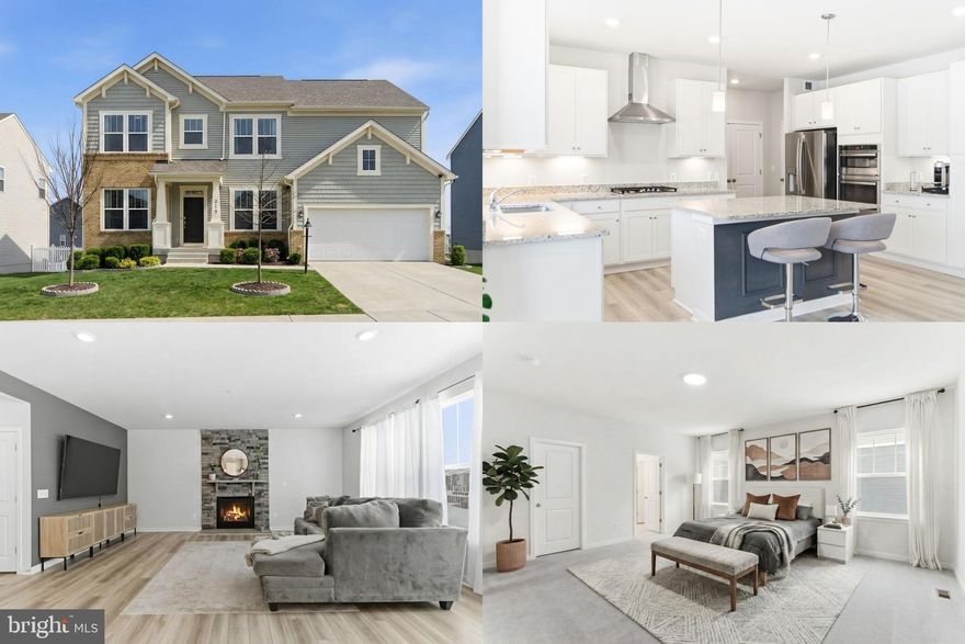 This nearly new Lennar home offers the advantages of modern construction combined with thoughtful upgrades and future expansion potential in a location that keeps you connected to everything Winchester has to offer.

Built just two years ago, the home provides the confidence of newer systems and energy efficiency, enhanced by a complete security system and water softener for added comfort and peace of mind. The main level is designed for seamless everyday living, featuring a spacious open concept kitchen and living area that encourages connection and effortless entertaining. A six foot rear bump out extends the living space, creating additional room for gatherings, work from home flexibility, or quiet evenings in.

The custom stone fireplace serves as a striking focal point, adding warmth and architectural character to the heart of the home. Natural light flows through the main living areas, complementing the open layout and enhancing the sense of space.

The kitchen is positioned to function as both a workspace and a central hub, allowing interaction with guests while preparing meals. Whether hosting celebrations or enjoying a relaxed night at home, the layout adapts easily to a variety of needs.

The basement presents a rare opportunity for immediate equity and customization. It is fully framed with complete electrical already installed and simply needs drywall to transform it into finished living space. Create a recreation room, home office, fitness area, or additional lounge space tailored to your vision without starting from scratch.

Located within Frederick County, the home offers convenient access to Route 7, Route 50, and Interstate 81, making commuting and travel straightforward. Old Town Winchester’s shops, dining, and community events are just a short drive away, along with everyday conveniences such as grocery, retail, and services. Photos may be virtually staged