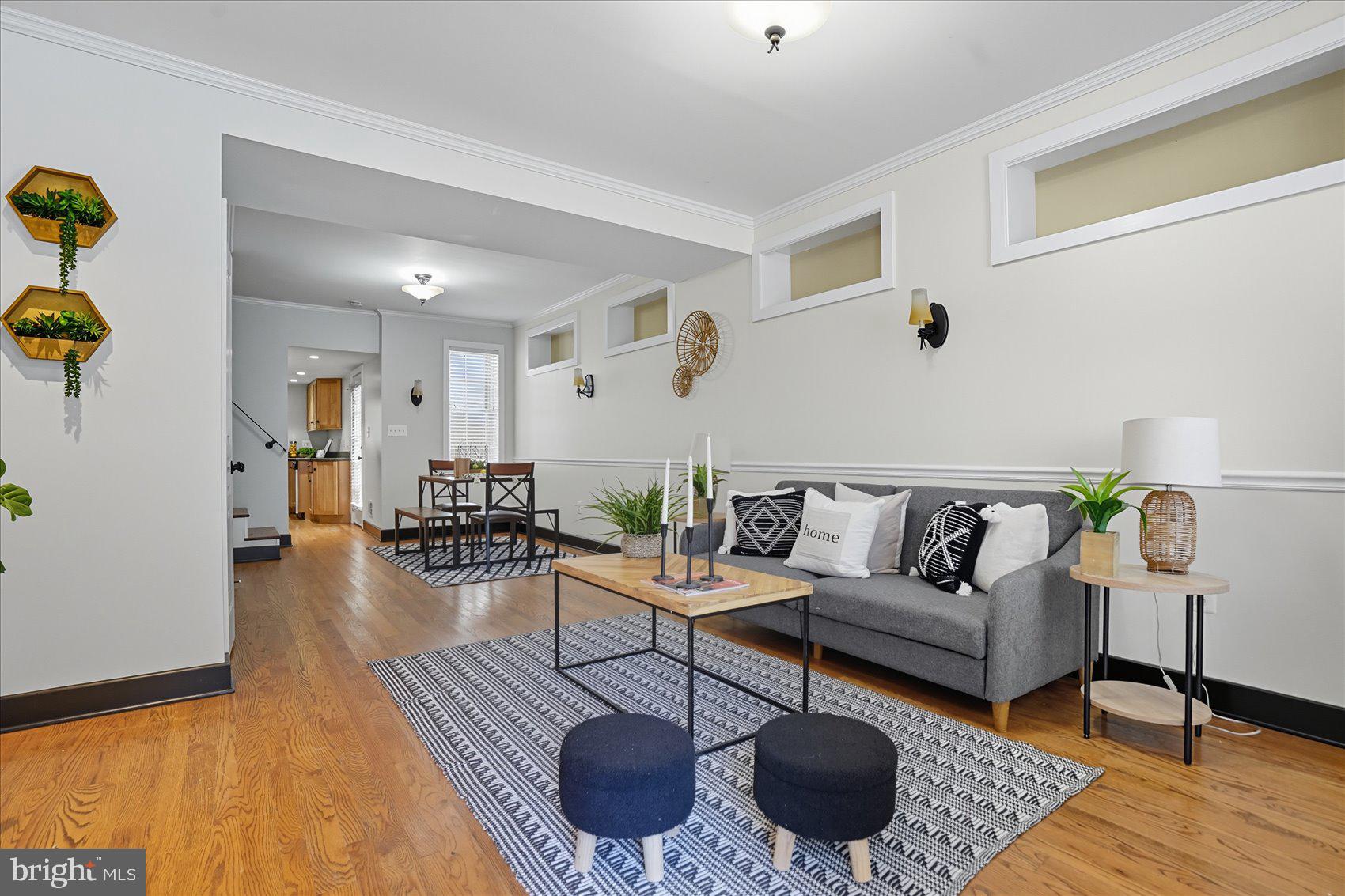 416 S Eden St – Little Italy Living, Just Steps from Harbor East!
Welcome to this beautifully designed 3-level home offering the perfect blend of space, function, and city lifestyle.
The main level features an inviting living room, dining area, and a sleek kitchen, complemented by a convenient half bath. On the second level, you’ll find a primary suite with private bath, an additional bedroom, and access to your first deck—perfect for morning coffee or evening relaxation.
The third level boasts another spacious suite with a walk-in closet and full bath, plus a family room with direct access to a second private terrace, ideal for entertaining or enjoying city views.
In total, the home offers 2 full bathrooms and 1 half bathroom, 2 private primary suites, and a versatile third bedroom.
Rounding out this rare Little Italy find is a detached 2-car garage, providing both convenience and storage.
Located just one block from Harbor East, you’ll enjoy premier dining, shopping, and waterfront attractions right outside your door.
416 S Eden St isn’t just a home—it’s a lifestyle.