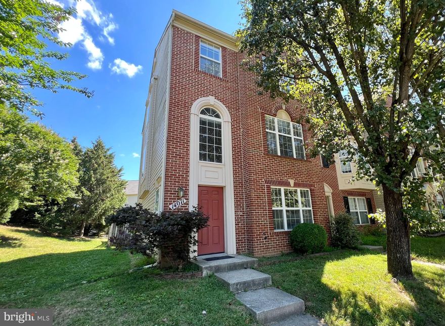 The home is filled with light due to the excellent location and landscape of the community. The end unit townhome has more privacy and additional space for play and relaxation. 
The open floor plan on the main level creates an ideal environment. The living and dining room combine as a great room in the front of the home which is perfect for entertaining guests. The kitchen is a great design for curating the perfect meal and sharing with those gathered in the eat-in area. The direct access to the private deck gives you the ability to grill and prepare the perfect meal or even dine outside. 
The spacious primary bedroom on the upper level is a haven away from it all. Perfect for a king size bed and a reading nook or even a sitting area. The ensuite is a great design with direct access from the primary bedroom. Two other spacious bedrooms share 1 bathroom on the upper level. 
The additional room on the lower level can be used in many ways from hosting guests to a private office for telecommuting. 
The home boasts MAJOR upgrades including: ROOF (2023), HVAC (2023), Water Heater and Appliances (2019). 
They say location is everything. This home is located in the heart of North Potomac. It is one mile from the convenient center of the Shady Grove Hospital along with stores and gas stations. 
It is also within the acclaimed Thomas Wootton High School pyramid.