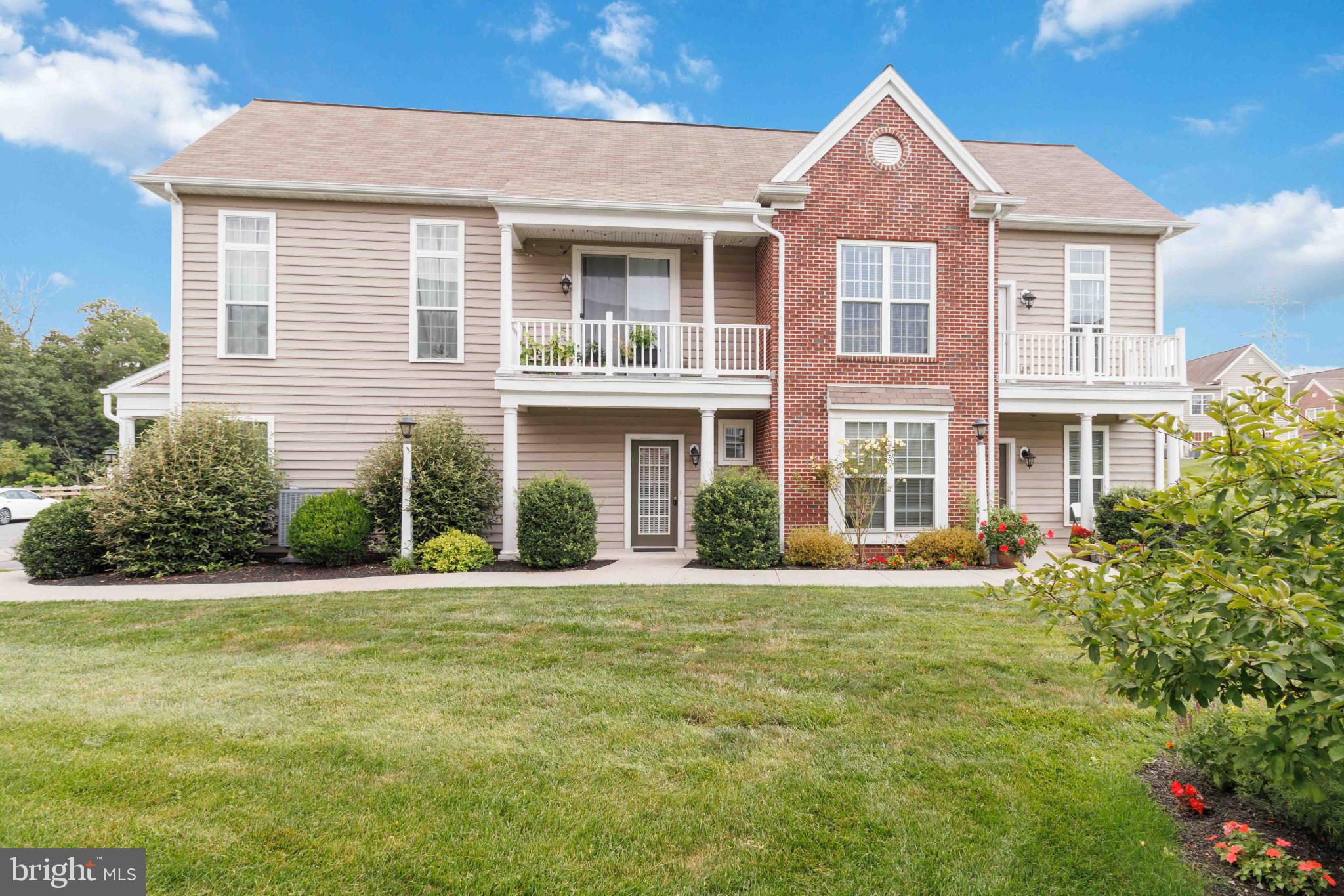 Welcome to this bright and spacious second-level condo offering 2 bedrooms and 2 full bathrooms located in the popular Deer Run Commons community. Within a 10 minute drive you can be at all the Hershey attractions or the airport. The open concept floor plan features a modern kitchen with a large island, stainless steel appliances and lots of cabinet space-perfect for cooking and entertaining. Natural light floods the living and dining room areas through abundant windows, creating a warm and inviting atmosphere. Step out onto the balcony off the living room- ideal for your morning cup of coffee or evening relaxation. With generous bedroom sizes, and updated finishes, this condo is the perfect blend of comfort and style. It is in a great community for taking walks, or riding bikes. Gelder park which is 2.8 acres is located close by including baseball fields, basketball courts, bike trails, picnic areas, playground and much more. Don't let this one pass by. Come check it out