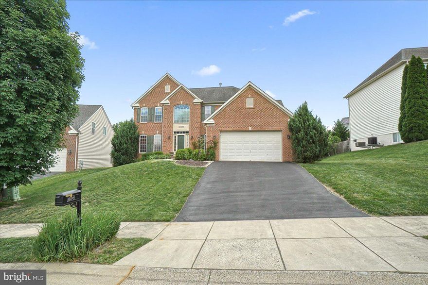 This rare opportunity is now available!  Wonderful Whiterose 4 bedroom Colonial located in the center of the highly desirable Greenview Preserves Community.  Entering into the bright two-story foyer leading to a warm and welcoming open floor plan with spacious rooms throughout the freshly painted house.  From the foyer you can take the custom French Doors to the den and formal dining room with tray ceiling. Or you can head to the open concept layout living room, gourmet kitchen and bright sunroom with a stunning view of the pool and private oasis out back.  Discover the many master woodworker upgrades including custom window and crown molding throughout the house, custom cabinets and additional pantry space built into the mudroom.  The kitchen is a chef's dream with beautiful Corien counters, tiled back splash, stainless-steel appliances, conveyed antique China cabinet and the centerpiece custom handcrafted solid curly maple kitchen island with butcher block top, inset chef's knife mount, and ample storage.  This stunning home features hardwood and tile floors on the main level, solid cherry stairs, hallway and master bedrooms floors. The 3 other large bedrooms on the upper level have been recently carpeted.  The master suite boasts extra room for a sitting area, bright and roomy walk-in closet, and a luxurious spa like bathroom with jetted soaking tub, updated shower and separate sinks. On the fully finished lower level you will discover a large open space for entertaining, several individual rooms for offices, playrooms or workout rooms, a full bath with double sinks, and a walkout to the amazing backyard. This incredible house has been meticulously maintained and updated to include twice yearly roof, pool and HVAC inspections.  Enjoy your very own slice of heaven in the backyard with a paver patio, in-ground saltwater pool ranging from 3 ft to 6 ft; perfect for cooling off in this hot summer weather, private hot tub, shed, large variety of berries and fruit trees, mature landscaping, firepit, and the gorgeous backyard is fully fenced for privacy and your enjoyment.   On a spacious lot just outside the charming and historic downtown New Market, situated near 144, I-70 and I-270, this home's location provides convenient accessibility to shopping, restaurants, and is only a short drive from downtown Frederick.  With this prime location this home offers the perfect blend of comfort and luxury.  Come take a look before it's taken!