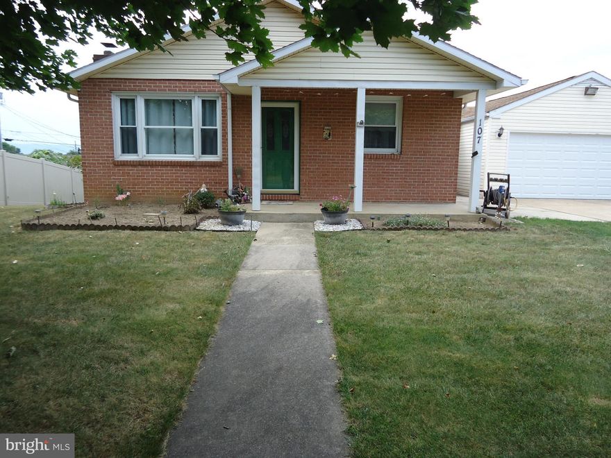 Beautiful brick rancher just minutes from shopping and I-81. This house is full of surprises throughout. Built-in bookshelves, multiple cabinet units for storage, and closets everywhere. Three bedrooms 2 1/2 bathrooms, a huge laundry room with a washer and dryer, a fully finished basement, ceiling fans in all the bedrooms, a brick fireplace in the living room, a separate dining room, and an oversized two-car detached garage. New roof in 2013 with a twenty-five-year life span, a new HVAC in 2020, a new water heater in 2022, a new refrigerator in 2022,  and a new garage door in 2022. This home features a very large partially covered back deck, in the back yard is additional off-street parking and to store all of your lawn equipment there is a large storage area located under the deck. This is a great home, don't miss out!