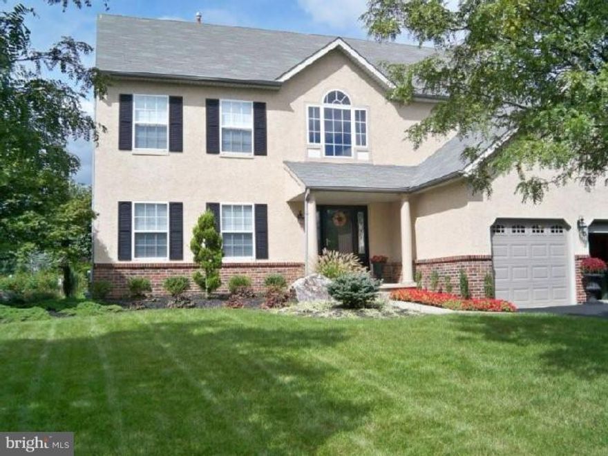 Perfect opportunity to own a meticulously maintained and updated home in highly desirable Newtown Grant and Council Rock School District. The attention to detail in this home is apparent as you enter the bright two-story foyer with newer front door and custom bannisters. This home features a neutral modern color scheme through-out with updated lighting/ceiling fans, hardwood flooring, and high-end carpeting. Cooking is a pleasure in your eat-in kitchen with stainless appliances and brushed nickel fixtures. The kitchen is open to the family room where you can enjoy cozy fires in front of your brick fireplace. Custom window treatments and updated millwork and lighting are featured throughout the home. The attention to detail extends to the remodeled laundry room and powder room. Enjoy game day in your finished basement where a bar and wainscotting add to a pub-like atmosphere.  The basement also offers plenty of storage space and a separate room for an office or craft room.  Upstairs features a light and airy master bedroom and bathroom with soaking tub. Three other large bedrooms provide ample living space. Worry-free living with new Lenox HVAC system, windows, and roof.  Newtown Grant offers many amenities, including swimming pools, playground, tennis, sand volleyball, basketball, club house and walking trails.  All of this plus restaurants and shopping in charming Newtown Boro and easy access to commuting to Philadelphia, Princeton, and New York.