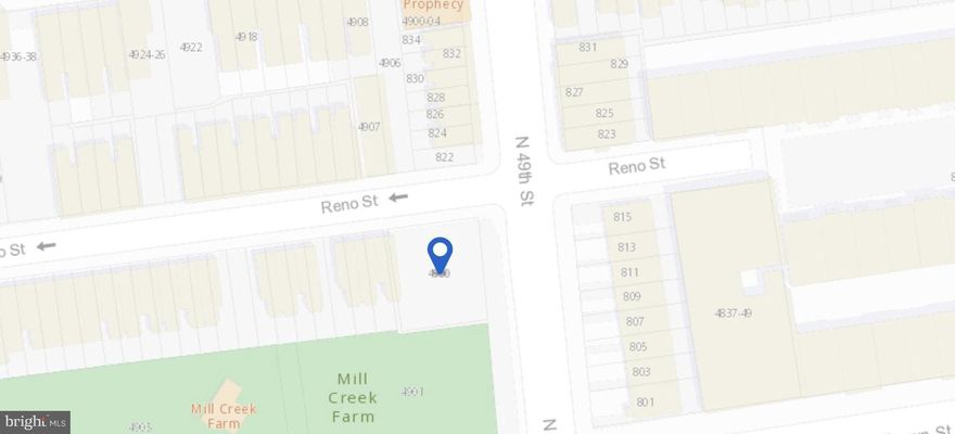 Prime development opportunity in the heart of West Philadelphia. 4900 Reno Street offers a rare by-right opportunity to construct four single-family homes in a rapidly evolving and highly accessible location. Positioned just minutes from University City, City Line Avenue, and Center City, this site provides seamless access to I-76 and major commuter routes, making it ideal for both end users and investors.

Surrounded by ongoing development and neighborhood revitalization, the property benefits from proximity to major employment hubs, public transportation, parks, and local amenities. The by-right zoning allows for a streamlined path to development, presenting an exceptional opportunity to capitalize on strong buyer demand in this growing corridor.

Whether you’re a builder looking for your next project or an investor seeking a well-located addition to your portfolio, 4900 Reno Street delivers location, scale, and upside potential.